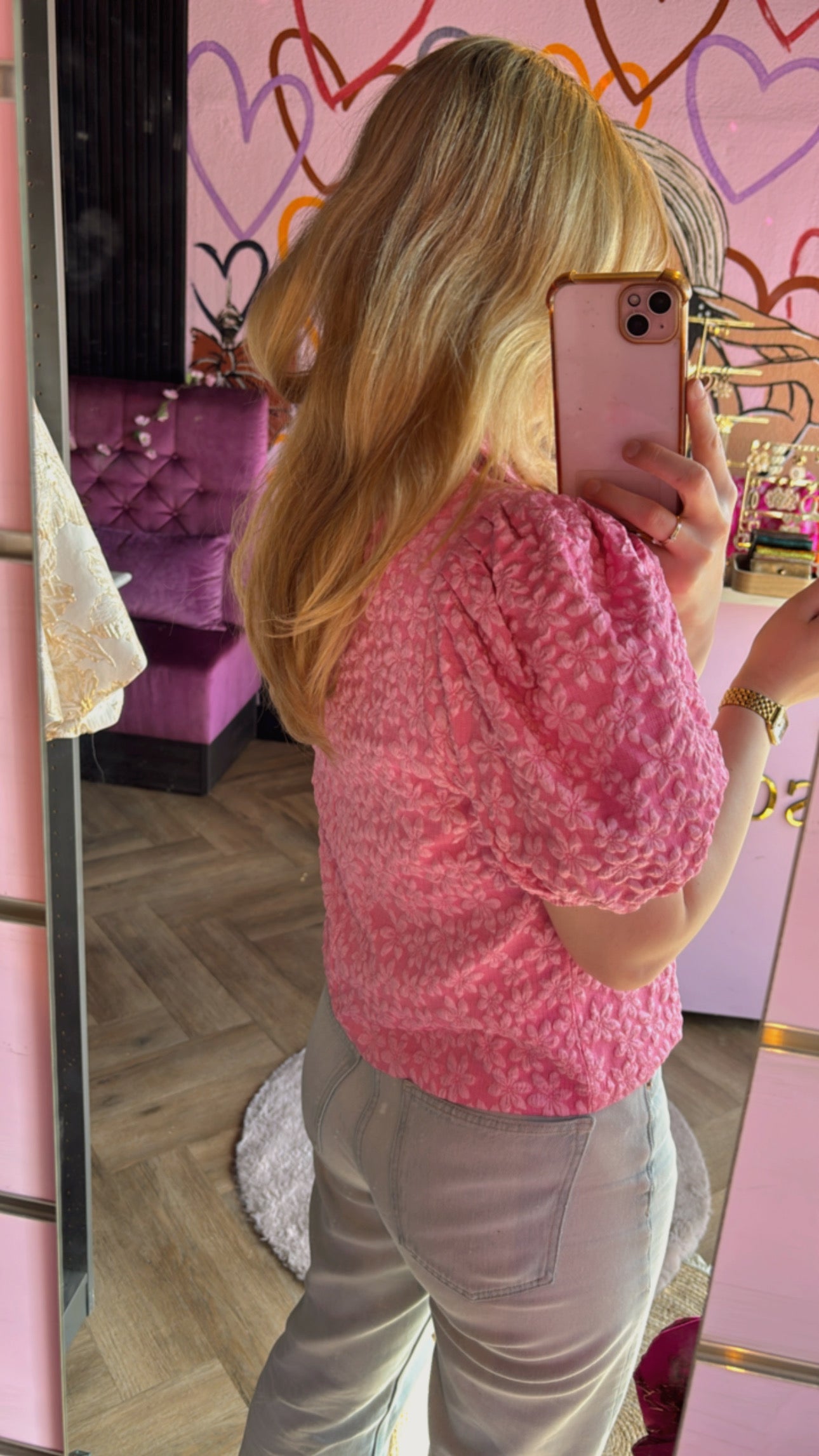 Blazer Bloom Pink