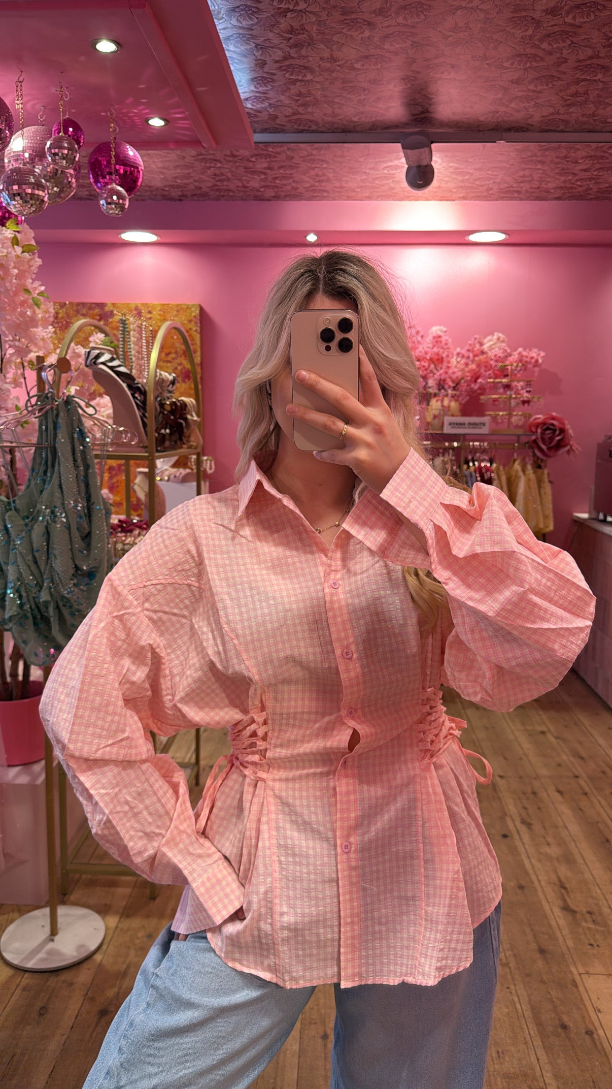 Blouse Riley Pink