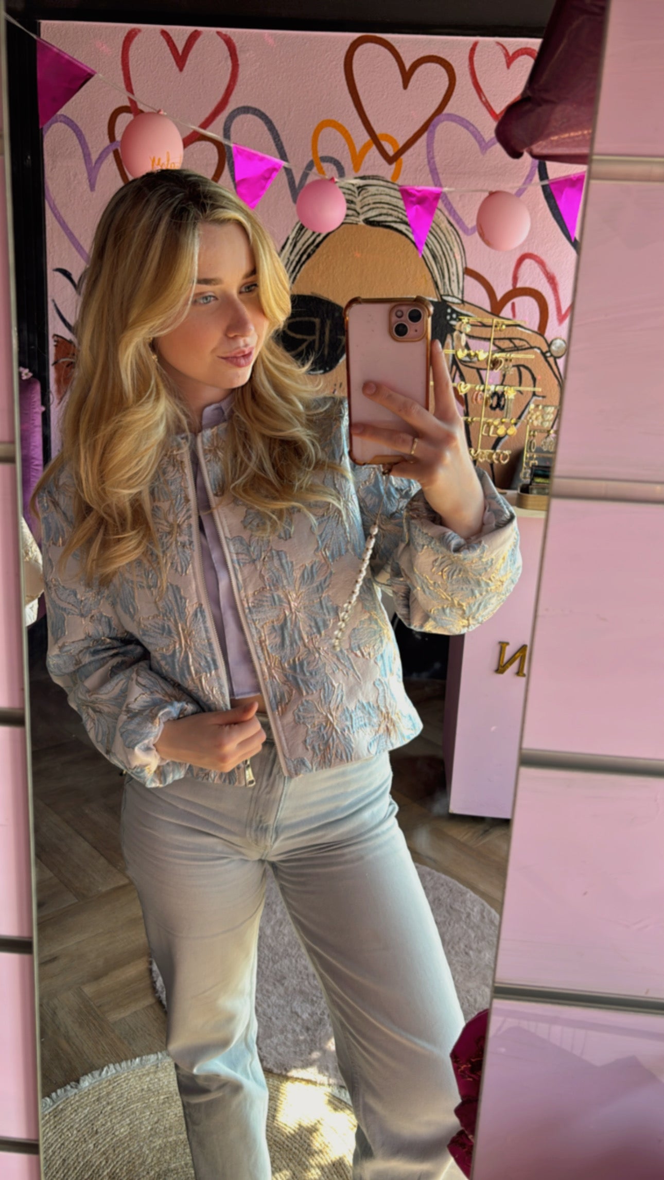 Jasje bloom blauw