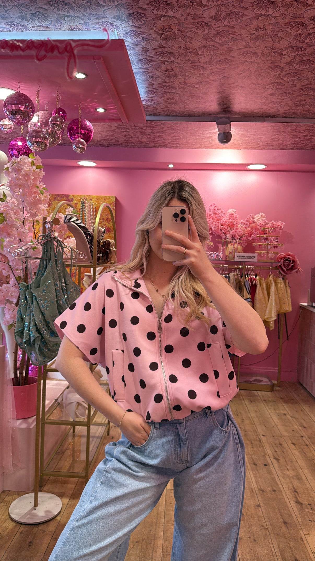 Jasje Polka roze