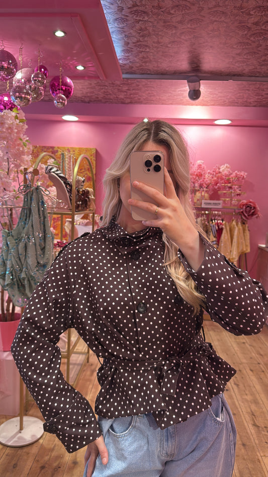 Trechcoat Polka Dots