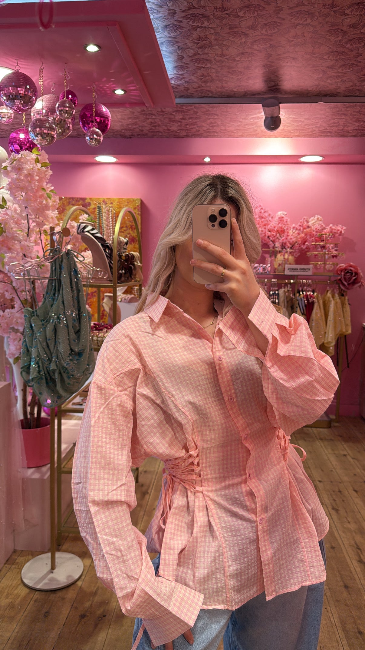 Blouse Riley Pink