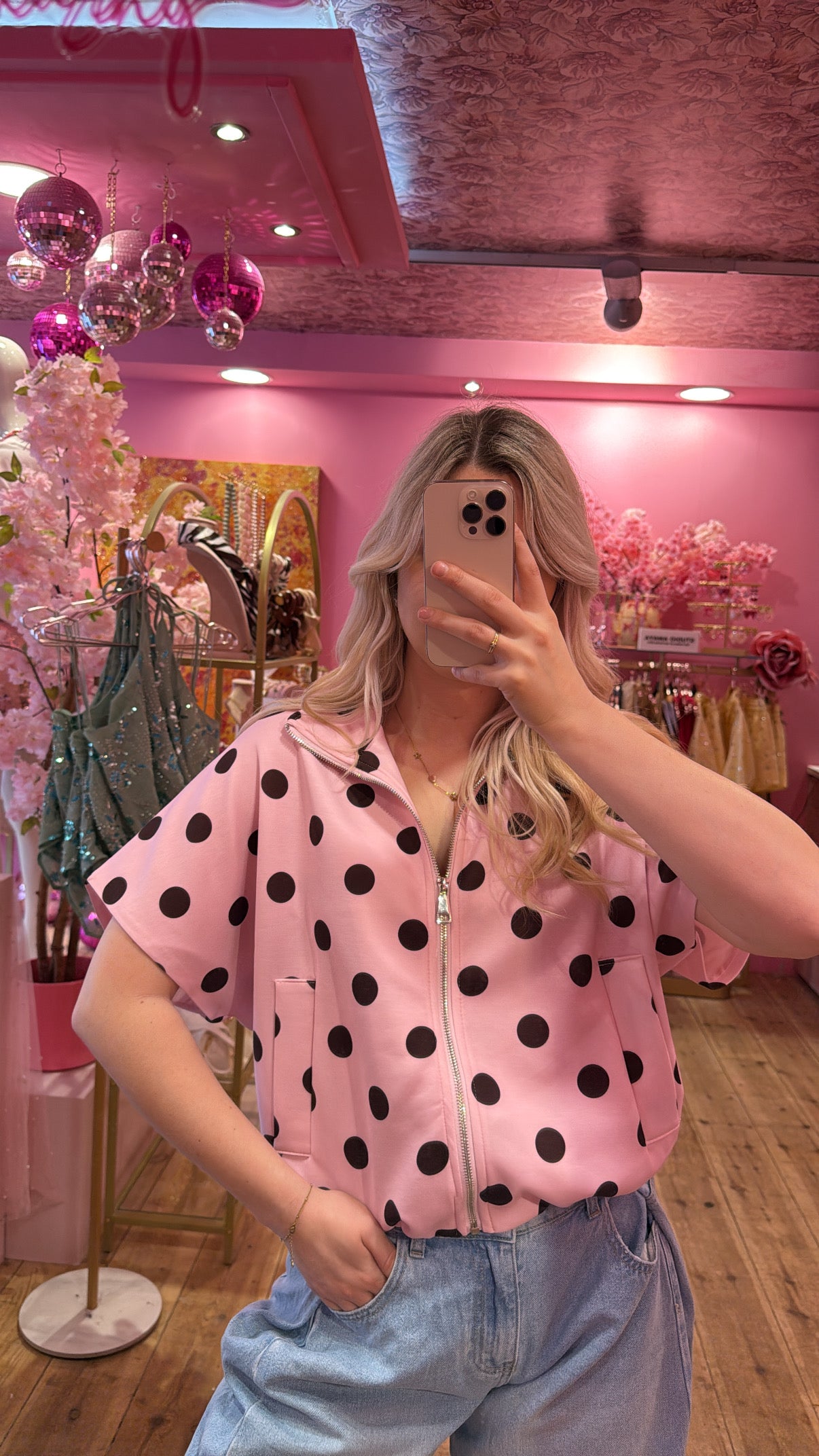 Jasje Polka roze